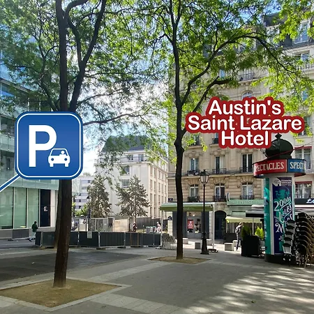 Hotell Austin's Saint Lazare Paris